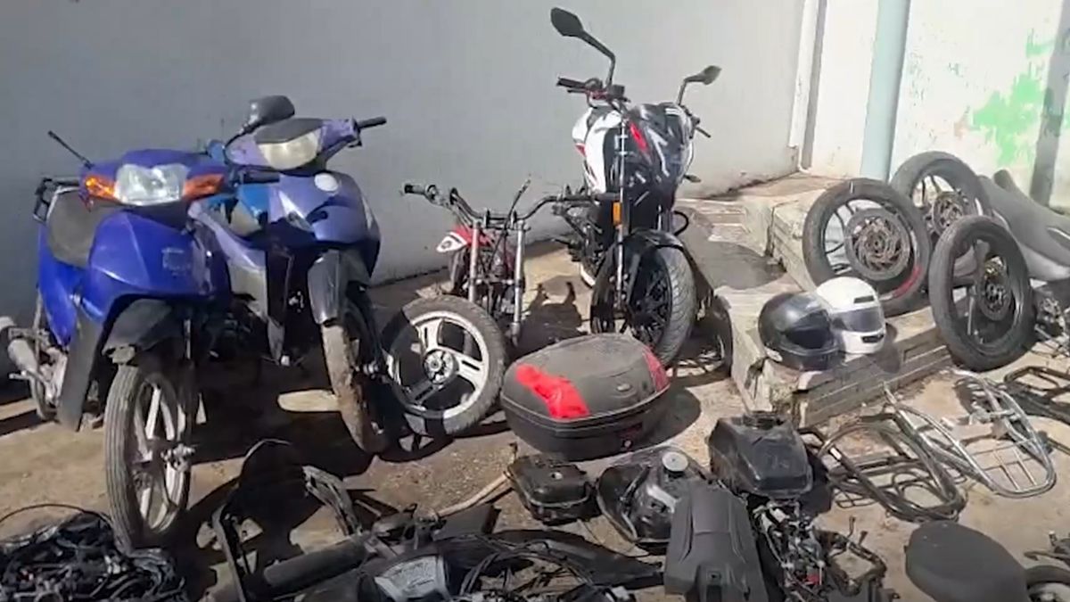 Operativo en Lomas de Zamora: cinco detenidos, armas secuestradas y 11 motos incautadas Motos incautadas en allanamientos realizados en Lomas de Zamora