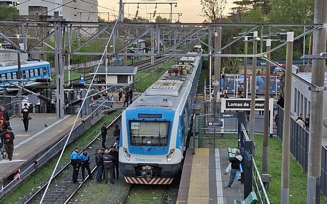 Una mujer fue atropellada por un tren en Lomas de Zamora