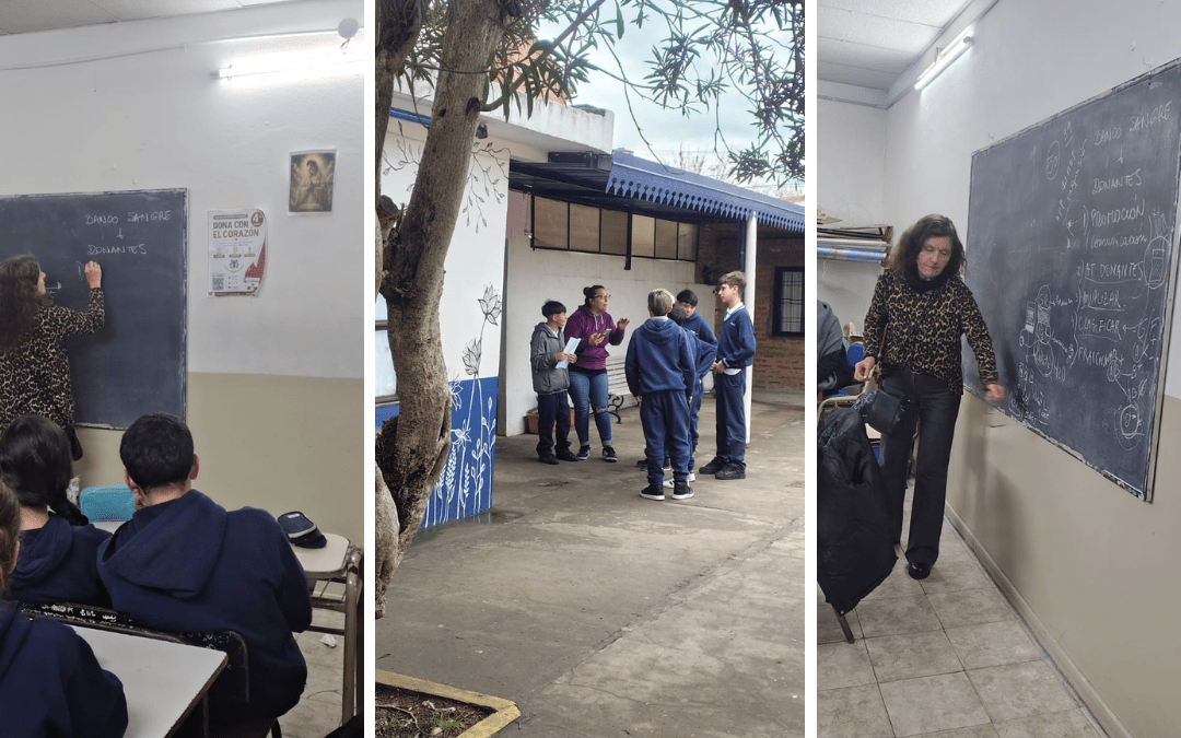 Donación de sangre en Temperley: el Thomas Jefferson convoca para el Garrahan