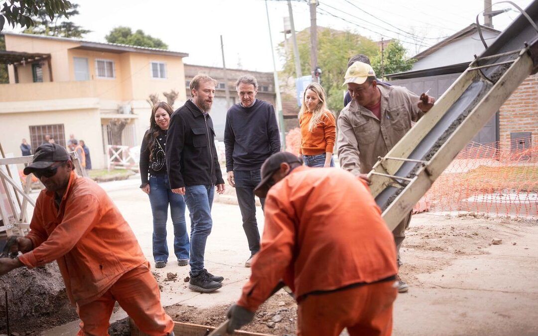 Llavallol suma cañerías y sumideros para mejorar el drenaje en Melber